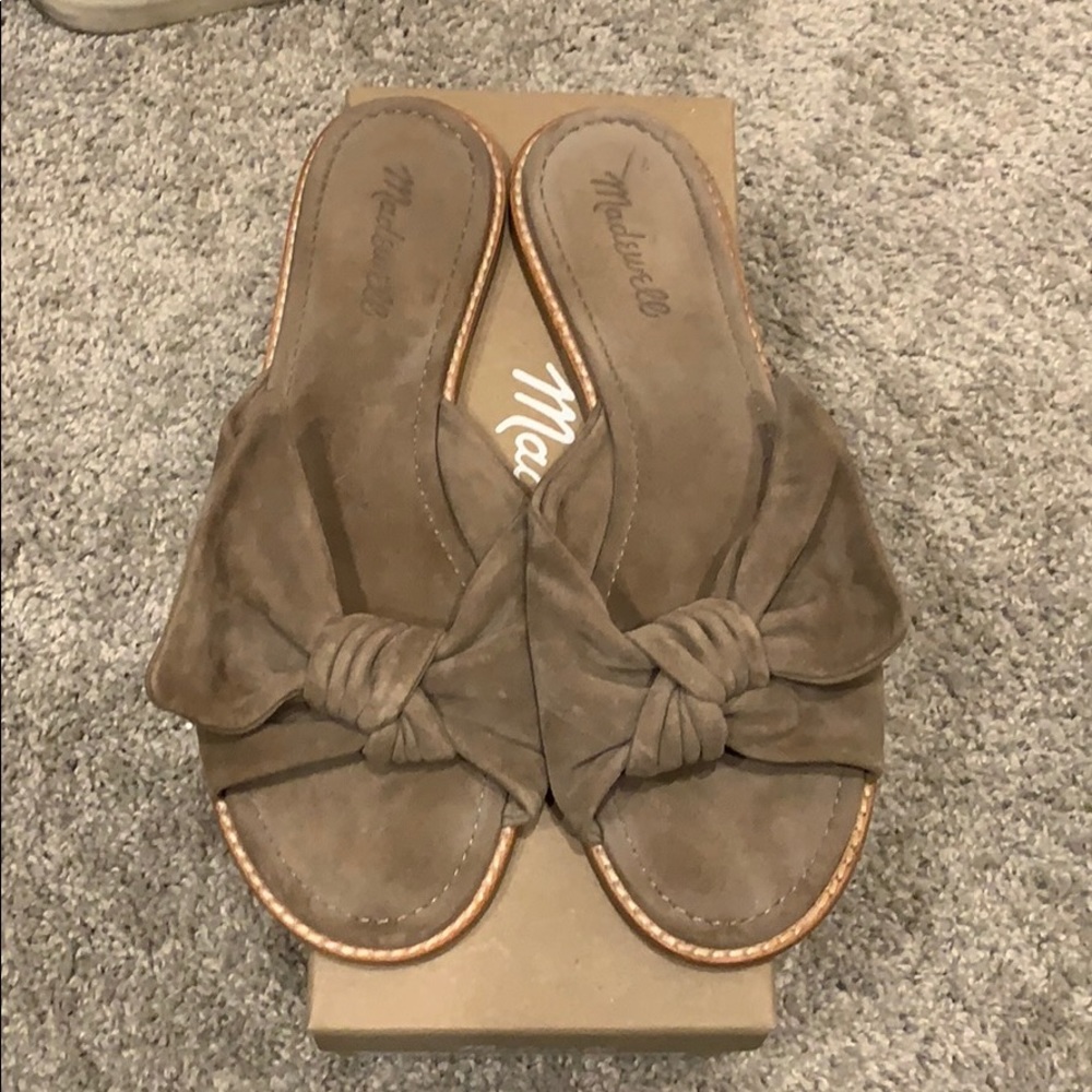 Madewell Bow Sandals - Size 8.5